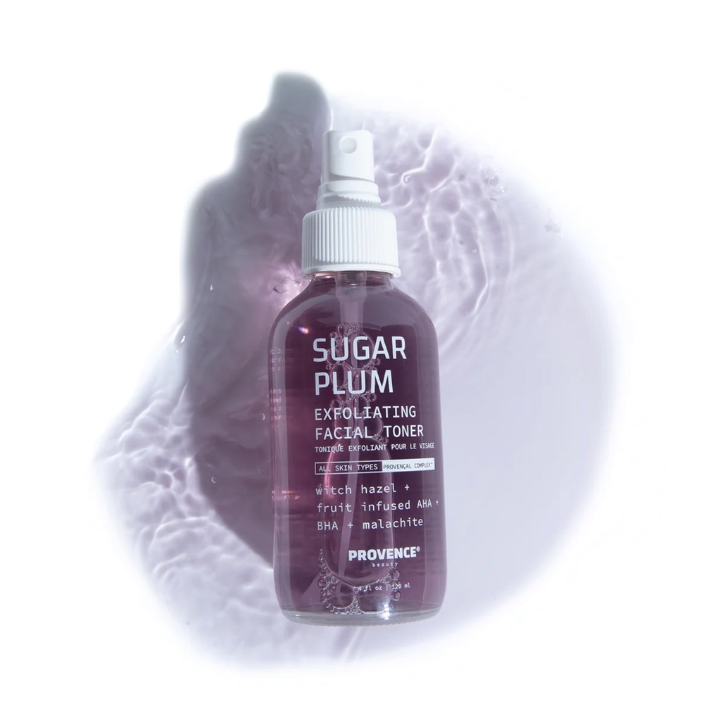 PROVENCE Beauty Sugar Plum Exfoliating Toner